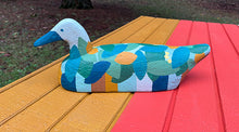 Load image into Gallery viewer, Painted Duck in Blues