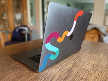 Load image into Gallery viewer, Gummy Worm Squiggle Laptop Sticker