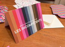 Load image into Gallery viewer, Les Incompetents Greeting Card