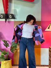 Load image into Gallery viewer, Structured Vintage Blanket Coat with Moroccan Trim