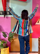 Load image into Gallery viewer, Structured Vintage Blanket Coat with Moroccan Trim