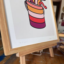 Load image into Gallery viewer, Framed Can of Worms Print