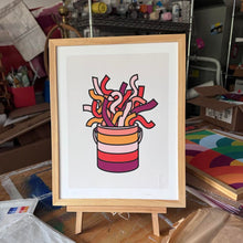 Load image into Gallery viewer, Framed Can of Worms Print