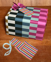 Load image into Gallery viewer, Vintage Stripe Gift Tag