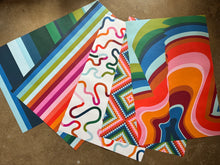 Load image into Gallery viewer, Wrapping Paper Sheets (Vibrant Palette)