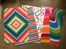 Load image into Gallery viewer, Wrapping Paper Sheets (Vibrant Palette)