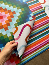 Load image into Gallery viewer, Wrapping Paper Sheets (Vibrant Palette)