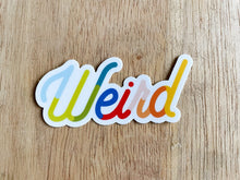 Load image into Gallery viewer, Weird Gummy Worm Sticker